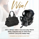 Win an OiOi nappy bag and a Britax baby capsule duo valued at $488