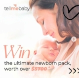 Win the ultimate newborn prize pack worth over $5700 from Tell Me Baby