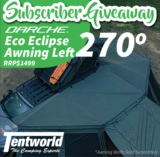 Tentworld December 2022 Giveaway: Win a Darche ECO Series 270 Awning