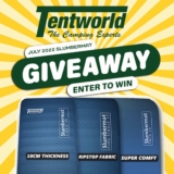 Tentworld Giveaway: Win 1 of 3 Tentworld Slumbermats