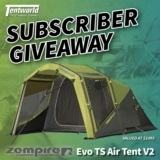 Tentworld April Competition: Win an Evo TS Air Tent V2 valued at $1099