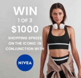 THE ICONIC and Nivea Competition: Win 1 of 3 $1000 gift cards to spend on THE ICONIC