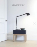 Made Studio Competition: Win 2 x handmade Tivoli Bedside Tables and 2 x Tolomeo Table Lamps by Artemide