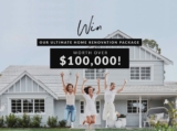 Three Birds Renovations Competition 2020: Win a Home Renovation Package worth over $100,000 at threebirdsrenovations.com/win