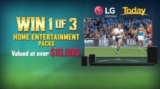 Today Show Competition: Win 1 of 3 LG Entertainment packs valued at over $10,000