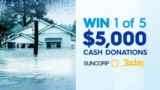 Today Show Competition: Win 1 of 5 $5,000 donations for someone impacted by the flood disaster