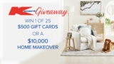 TODAY Show Kmart Home Makeover Giveaway 2023: Win a $10,000 home makeover and more