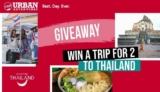 Urban Adventures Giveaway: Win a trip for 2 to Thailand