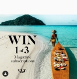 Vacations & Travel Magazine Competition: Win 1 of 3 two-year magazine subscriptions