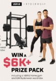 Verve Competition: Win a $6K+ Prize pack including a home gym and a $3000 Ryderwear wardrobe
