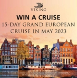 Win a 15-day Grand European River Cruise worth $24,990 from Viking
