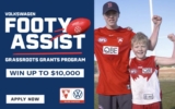 Volkswagen Footy Assist Competition 2022: Win $10,000 grants and more