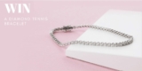 Win a Diamond Tennis Bracelet valued at $3690 from Von Treskow Jewellery