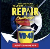 WD-40 Repair Challenge 2023: Win 1 of 3 prize packs valued at $5,000