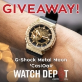 Watch Depot Competition: Win a G-Shock Metal Moon ‘Casioak’ watch