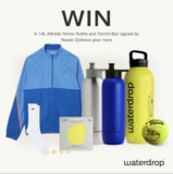 Waterdrop Competition: Win Novak Djokovic-signed gear and more