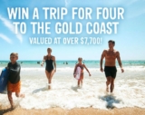 Webjet Competition: Win a trip for 4 to the Gold Coast worth over $7,700 at comp.webjet.com.au