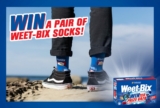 Weet-Bix Winter socks Giveaway: Win 1 of 50 pairs of socks