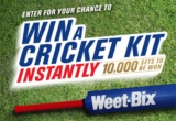 Weet-Bix Cricket Promotion: Enter your code and win cricket kits at weetbixcricket.com.au