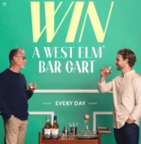 Father’s Day Competition 2021: Win a West Elm bar cart valued at $778 every day at makeyourfathersday.com.au