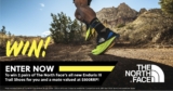 Win 2 pairs of brand new The North Face Enduris 3 courtesy of Wild Earth