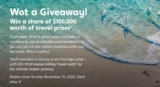 Wotif Wot a Giveaway: Win a share of $100,000 worth of travel prizes at wotif.com/win