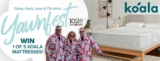 Yawnfest Competition: Win 1 of 5 Koala Mattresses