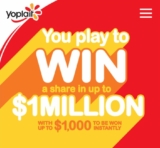 Yoplait You Play to Win Promotion: Win a share in up to $1 million at www.youplay2win.com.au
