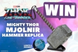 Zing Pop Culture Competition: Win a Mighty Thor Mjolnir Replica