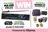Zing Pop Culture Klarna Competition: Win a Mandalorian Darksaber Force FX Elite Lightsaber and more