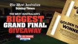 The West Australian and The Sunday Times Golden Ticket Promotion: Win tickets to the 2021 AFL Grand Final