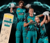Betta Competition: Win 1 of 2 cricket bats signed by the Brisbane Heat BBL08 team