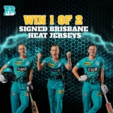 Betta Competition: Win 1 of 2 Brisbane Heat Jerseys signed by the team