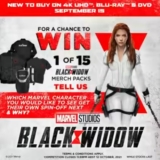 Win 1 of 15 Black Widow Merch Packs from JB Hi-Fi