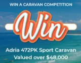 Ingenia Lifestyle Caravan Giveaway 2019: Win an Adria 472PK Sport Caravan valued over $48,000 at ingenialifestyle.com.au/win