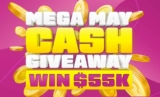 Ventraip Mega May Cash Giveaway: Win $55,000 atventraip.com.au/mega-may