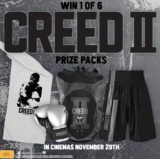 Hoyts Creed 2 Competition: Win win 1 of 6 limited edition Creed II prize packs