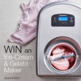 Cuisinart Competition: Win an Ice Cream & Gelato Maker