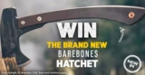 Wild Earth Competition: Win the brand new barebones hatchet