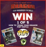 Hoyts Competition: Win 1 of 5 How To Train Your Dragon Pop Vinyls