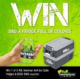 Ironman 4X4 Competition: Win 1 of 3 40L Fridge freezers + a $200 BWS Voucher