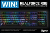 PC Case Gear Competition: Win a Topre Realforce RGB keyboard