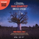 Kidspot Giveaway: Win 1 of 5 family passes to Australian Geographic’s Our Country Immersive Experience