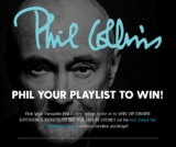 Phil Your Playlist Competition: Win VIP dinner experience tickets to see Phil Collins live in Sydney and more at philyourplaylist.com