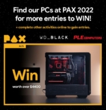 PLE Computers PAX Competition: Win the PLE Nova Custom Built Gaming PC worth over $4400
