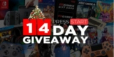 Press Start 14 Days of Giveaways: Win 1 of 14 gaming prizes