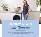 Win an Electrolux washer dryer combo from National Product Review