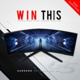 Win a Samsung Odyssey G5 165Hz 34″ Ultra-Wide Curved Gaming Monitor worth over $700