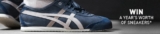 Onitsuka Tiger Competition: Win a Year’s worth of sneakers