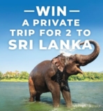 Trip a Deal Competition: Win a private trip for 2 to Sri Lanka